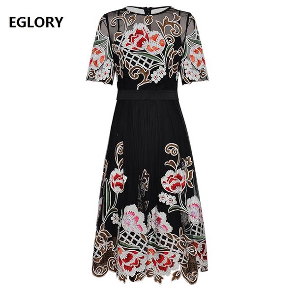 new 2019 spring summer evening vestidos women o-neck vintage embroidery short sleeve mid-calf black mesh dress festa, Black;gray
new 2019 spring summer evening vestidos women o-neck vintage embroidery short sleeve mid-calf black mesh dress festa, Black;gray