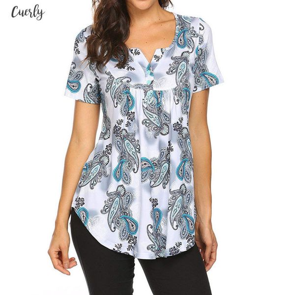 women blouse short sleeve print ladies casual flare tunic blouse camisas mujer blouses for woman chemise femme dropshipping, White
women blouse short sleeve print ladies casual flare tunic blouse camisas mujer blouses for woman chemise femme dropshipping, White