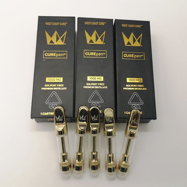 Cure Pen Cartridges Packaging Vape Pens 510 Thread Vaporizer 0.8ml West Coast 1.0ml Instock Ceramic Coil thick oil Atomizer E-cigarettes
Cure Pen Cartridges Packaging Vape Pens 510 Thread Vaporizer 0.8ml West Coast 1.0ml Instock Ceramic Coil thick oil Atomizer E-cigarettes