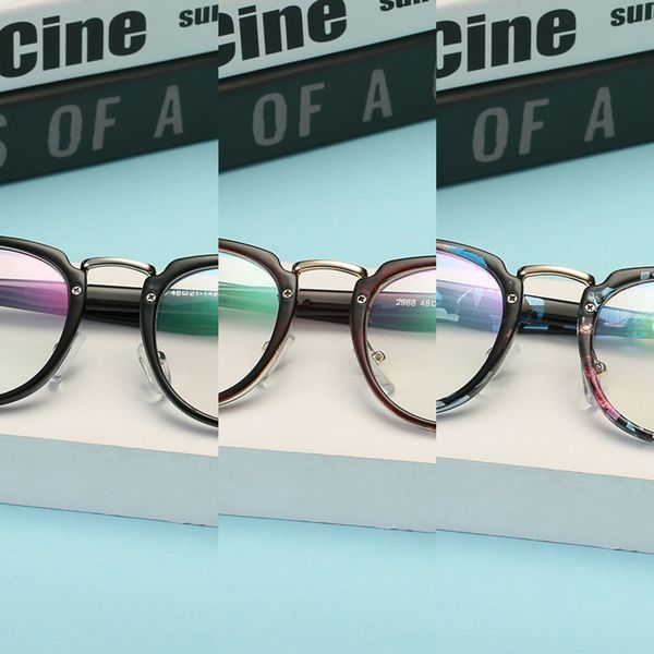 star yu wenle peng yuyan box glasses men's and women's fashion personalized plain glasses frame, Silver
star yu wenle peng yuyan box glasses men's and women's fashion personalized plain glasses frame, Silver