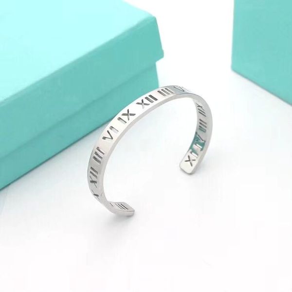 opening rome digital bracelet jewelry fashion bracelet designer bangles luxury designer stainless steel jewelry cuff bracelet open bangle, Black
opening rome digital bracelet jewelry fashion bracelet designer bangles luxury designer stainless steel jewelry cuff bracelet open bangle, Black