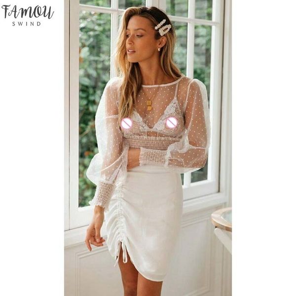 сексуальная слоеного рукава элегантные женщины кружева сетки sheer горошек растениеводство топ с длинным слоеным рукавом see through рубашка, White
сексуальная слоеного рукава элегантные женщины кружева сетки sheer горошек растениеводство топ с длинным слоеным рукавом see through рубашка, White