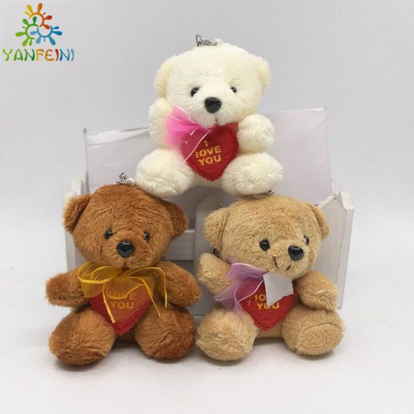 1pcs x 3.14inch(8cm) plush cotton velveteen teddy bears with love heart and scarf small doll house craft sitting bear brinquedos
1pcs x 3.14inch(8cm) plush cotton velveteen teddy bears with love heart and scarf small doll house craft sitting bear brinquedos