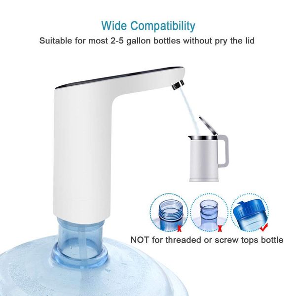 2019 new bottle pump automatic drinking portable electric water dispenser bottle switch for home kitchen office travel
2019 new bottle pump automatic drinking portable electric water dispenser bottle switch for home kitchen office travel