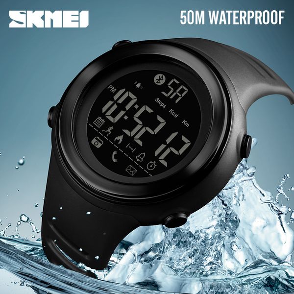 skmei bluetooth smart watch men pedometer satch waterproof sports watches digital led electronics watches for men smartwatch, Slivery;brown
skmei bluetooth smart watch men pedometer satch waterproof sports watches digital led electronics watches for men smartwatch, Slivery;brown