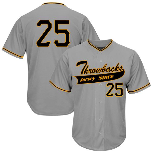 Throwbacks Commemorative Jersey No25 Exquisite Embroidery High Quality Cloth Breathable Sweat Absorption Professional Jersey Production 2019
Throwbacks Commemorative Jersey No25 Exquisite Embroidery High Quality Cloth Breathable Sweat Absorption Professional Jersey Production 2019