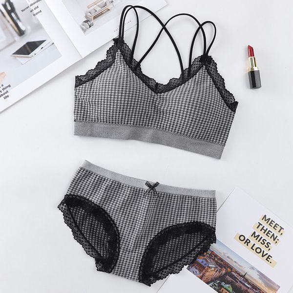 bras sets plaid women bra and panty set japanese lingerie beauty back push up cotton brief comfort lace underwear, Red;black
bras sets plaid women bra and panty set japanese lingerie beauty back push up cotton brief comfort lace underwear, Red;black