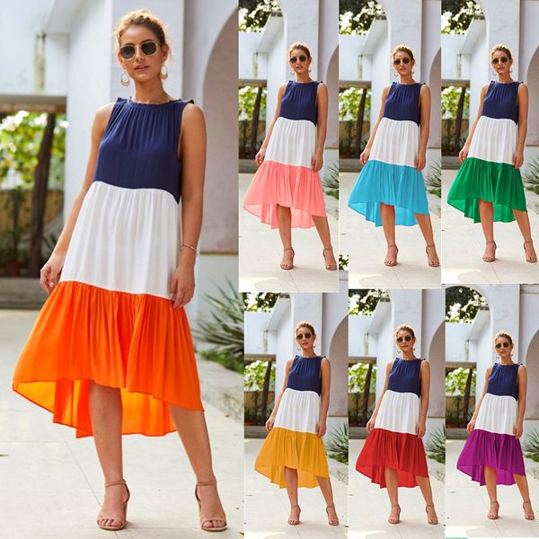 spot dresses european spring and summer fashion leisure vacation street round neck sleeveless dress, support mixed batch, Black;gray
spot dresses european spring and summer fashion leisure vacation street round neck sleeveless dress, support mixed batch, Black;gray