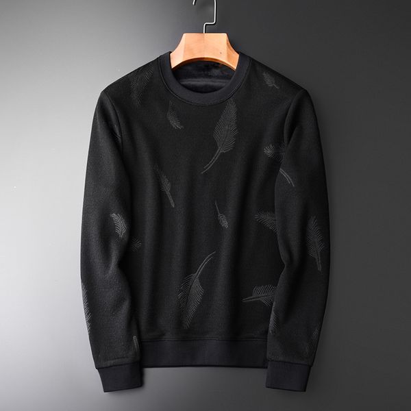 minglu sweatshirt men autumn and winter plus velvet thickening black sweatshirt fashion trend color weaving sweatshirts for men
minglu sweatshirt men autumn and winter plus velvet thickening black sweatshirt fashion trend color weaving sweatshirts for men