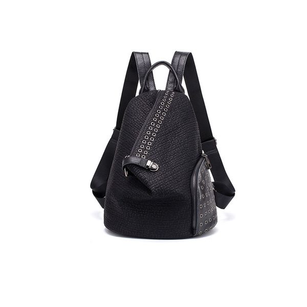genuine leather backpack for women fashion designer rivet backpacks girls black school travel back pack ing
genuine leather backpack for women fashion designer rivet backpacks girls black school travel back pack ing
