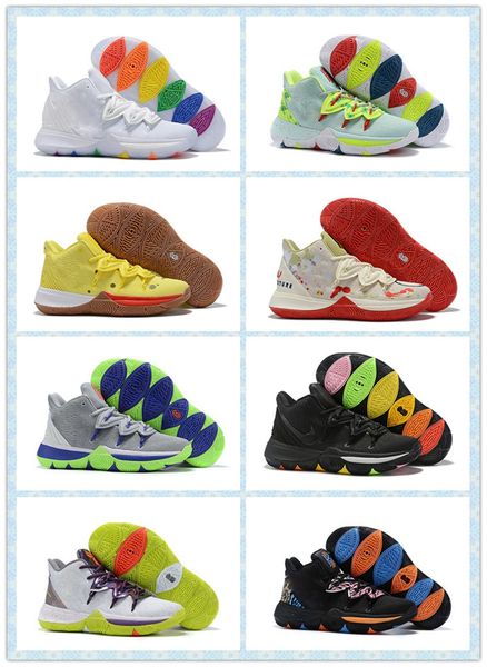new kyrie 5 men's basketball shoes yellow red designer mr. krabs sandy cheeks sports sneakers cj6953-600-100 cj6951-700-600-300
new kyrie 5 men's basketball shoes yellow red designer mr. krabs sandy cheeks sports sneakers cj6953-600-100 cj6951-700-600-300