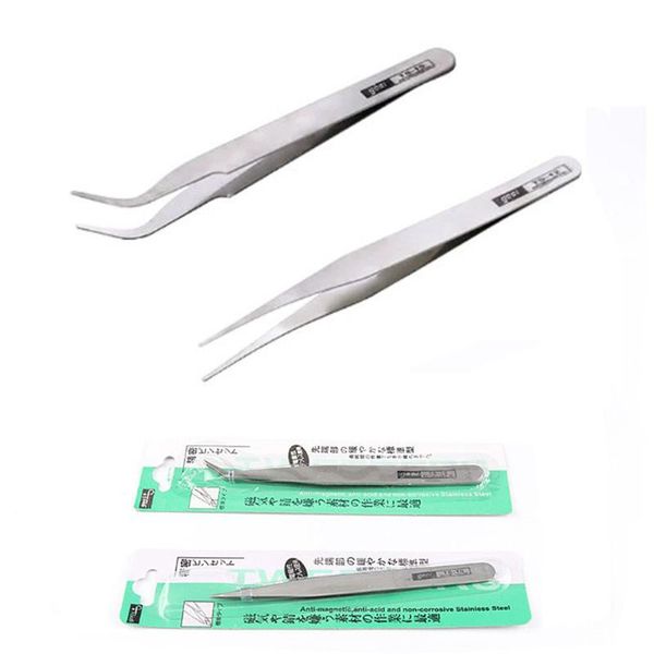 2pcs glasses screws stainless steel electron tweezers tools individual package, Silver
2pcs glasses screws stainless steel electron tweezers tools individual package, Silver