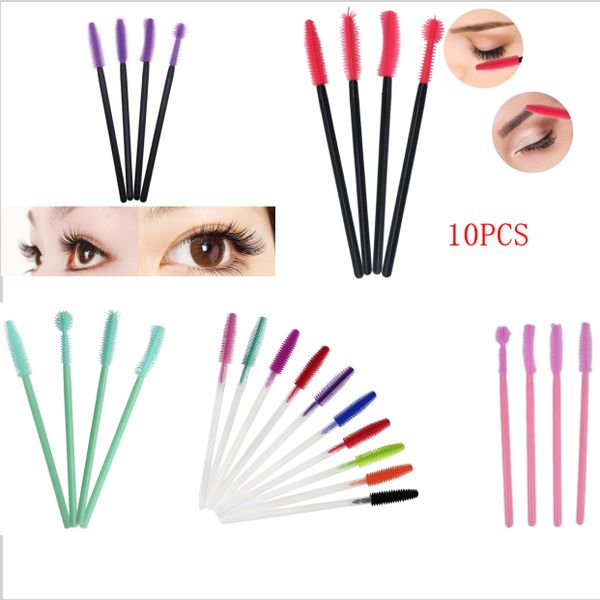 10pcs silicone disposable eyelash applicator wands curler brush set mascara eyebrow spoolers comb wands spoolies brushes
10pcs silicone disposable eyelash applicator wands curler brush set mascara eyebrow spoolers comb wands spoolies brushes