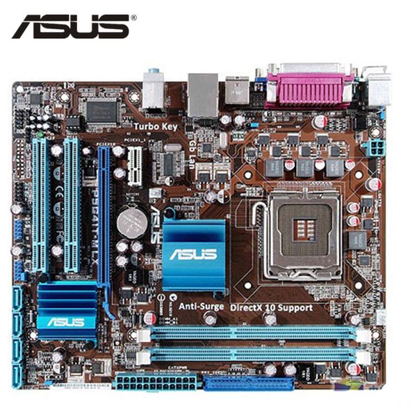 ASUS P5G41T-M LX Motherboard LGA 775 DDR3 8GB For Intel G41 P5G41T-M LX Desktop Mainboard Systemboard SATA II PCI-E X16 Used
ASUS P5G41T-M LX Motherboard LGA 775 DDR3 8GB For Intel G41 P5G41T-M LX Desktop Mainboard Systemboard SATA II PCI-E X16 Used