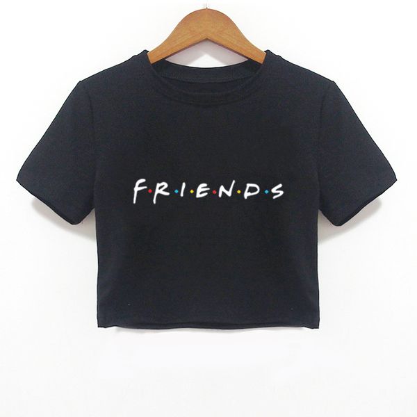 woman shirt womens shirts summer women crop applique shirt friends letter harajuku print black tees short sleeve t shirt feminina, White
woman shirt womens shirts summer women crop applique shirt friends letter harajuku print black tees short sleeve t shirt feminina, White