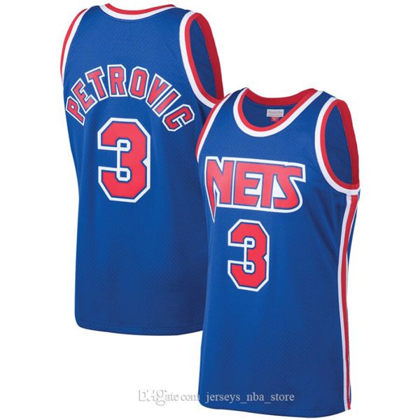 men new jersey net 7 kenny anderson 32 eving 3 petrovic mitchell & ness blue 1993-94 hardwoods classics swingman player jersey, Black;red
men new jersey net 7 kenny anderson 32 eving 3 petrovic mitchell & ness blue 1993-94 hardwoods classics swingman player jersey, Black;red
