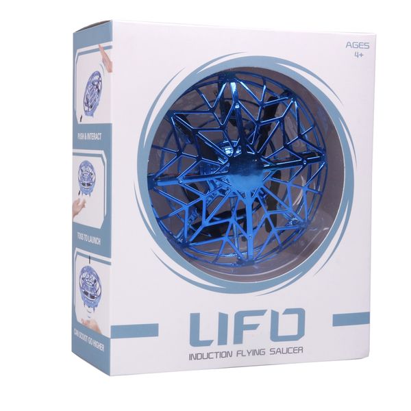 

Ufo ge ture induction u pen ion aircraft mart flying aucer with led light ufo ball flying aircraft rc toy led gift induction drone dhl