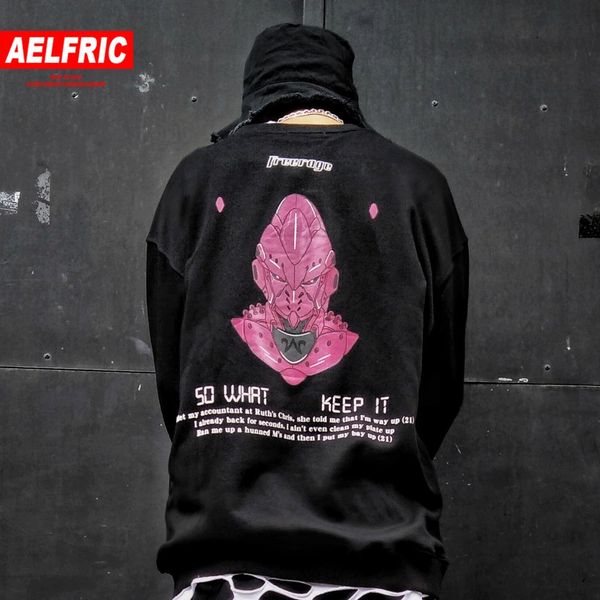aelfric hip hop robot letter printed men pullovers fashion long sleeve streetwear harajuku casual cotton hooded sweatshirts, Black
aelfric hip hop robot letter printed men pullovers fashion long sleeve streetwear harajuku casual cotton hooded sweatshirts, Black