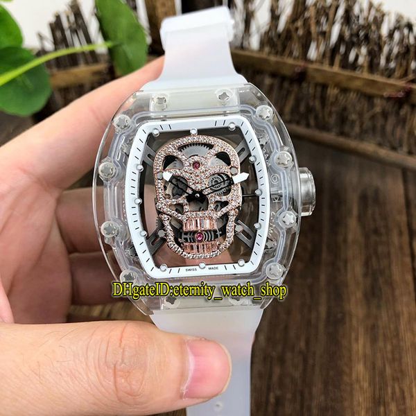 r version rm 052 acrylic transparent case rose gold diamond skeleton dial japan miyota automatic rm52-01 mens watch rubber sport watches, Slivery;brown
r version rm 052 acrylic transparent case rose gold diamond skeleton dial japan miyota automatic rm52-01 mens watch rubber sport watches, Slivery;brown