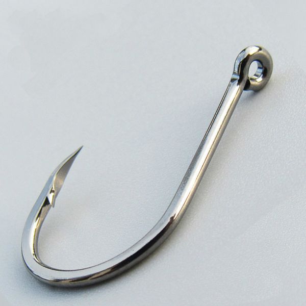 50pcs high carbon steel fishing hooks set with hole chmical sharpen hook poiont 5c hardness offset fishing tackle 
50pcs high carbon steel fishing hooks set with hole chmical sharpen hook poiont 5c hardness offset fishing tackle