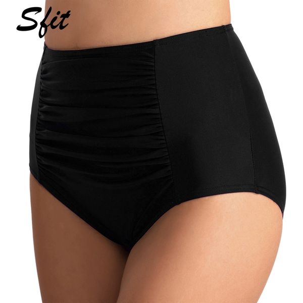 sfit women's high waist bikini bottom shirred swimsuit tankini briefs swim shorts brazilian monokini plus size 2xl beachwear
sfit women's high waist bikini bottom shirred swimsuit tankini briefs swim shorts brazilian monokini plus size 2xl beachwear