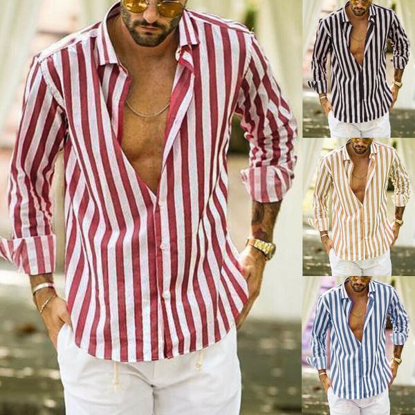 мода мужчины роскошный стильный slim fit рубашка хлопок белье с длинным рукавом полосатый кнопка рубашка стенд воротник повседневная блузка, White;black
мода мужчины роскошный стильный slim fit рубашка хлопок белье с длинным рукавом полосатый кнопка рубашка стенд воротник повседневная блузка, White;black