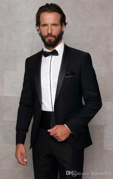 and fine one button groomsmen shawl lapel groom tuxedos men suits wedding/prom/dinner man blazer(jacket+pants+tie) a191, Black;gray
and fine one button groomsmen shawl lapel groom tuxedos men suits wedding/prom/dinner man blazer(jacket+pants+tie) a191, Black;gray