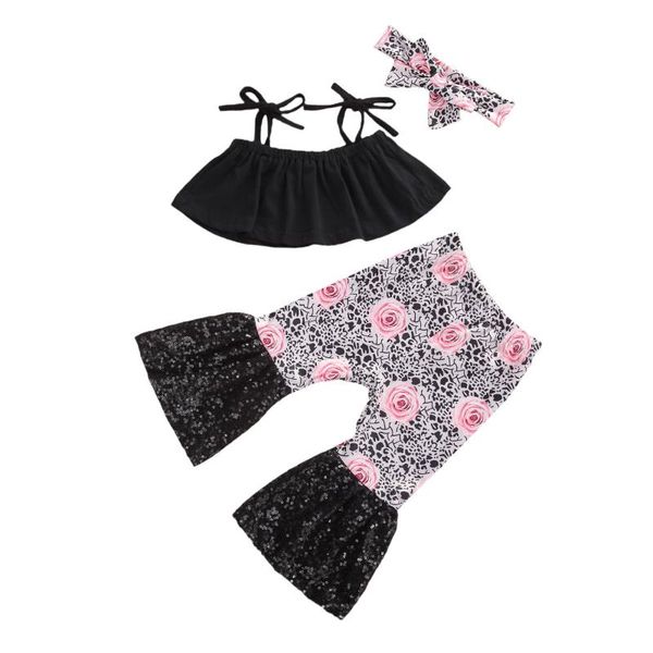 3-х частей дети техники, девушки регулируемый ремень спагетти tank top rose версия для печати sequin расклешенных брюках лук оголовье, White
3-х частей дети техники, девушки регулируемый ремень спагетти tank top rose версия для печати sequin расклешенных брюках лук оголовье, White