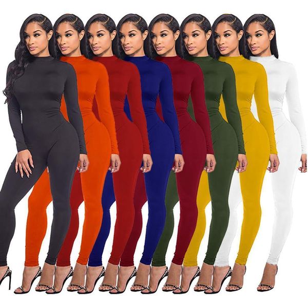 women jumpsuit long sleeve jumpsuit club rompers elegant fashion skinny pullover comfortable clubwear dhl solid color w845, Black;white
women jumpsuit long sleeve jumpsuit club rompers elegant fashion skinny pullover comfortable clubwear dhl solid color w845, Black;white