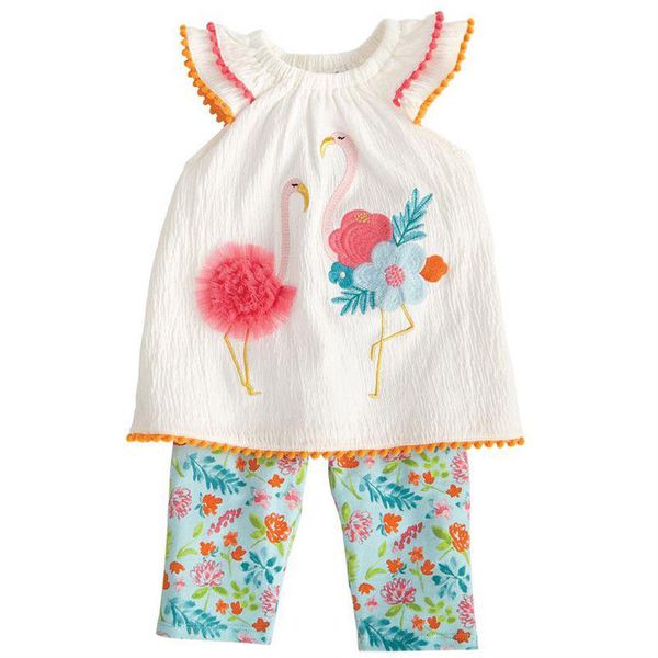 0-7t малыш детских девочки одежда 3d вышивка лето tops цветка туника flamingo кисточки жилет boho пляж брюки 2pcs наряды, White
0-7t малыш детских девочки одежда 3d вышивка лето tops цветка туника flamingo кисточки жилет boho пляж брюки 2pcs наряды, White
