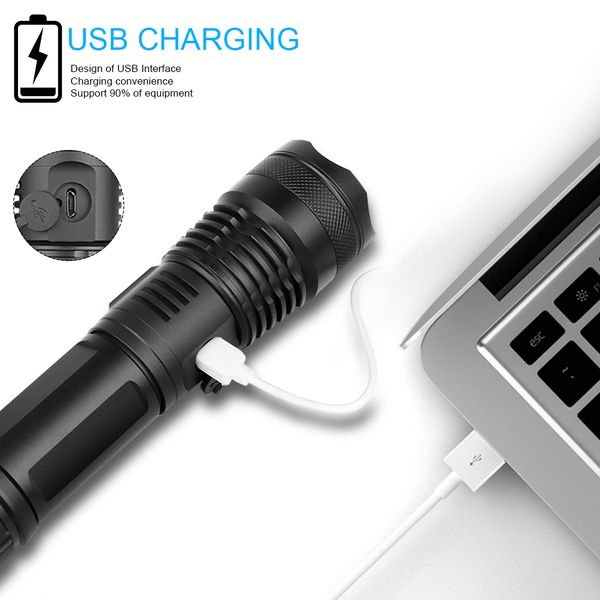 20000lm most powerful xhp50 led bicycle flashlight usb rechargeable usb zoom bike light torch 18650 26650 for outdoor bike light
20000lm most powerful xhp50 led bicycle flashlight usb rechargeable usb zoom bike light torch 18650 26650 for outdoor bike light