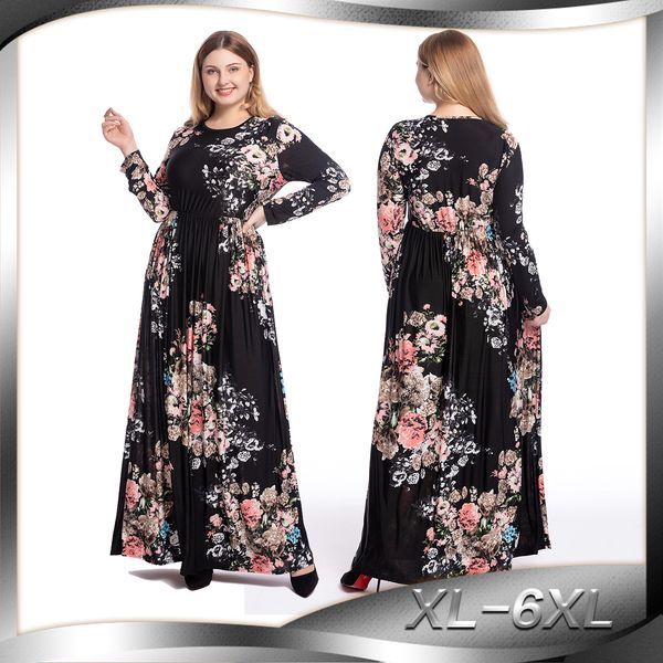factory price muslim women floral kaftan dress xl-6xl plus size middle east women embroidery maxi dress, Red
factory price muslim women floral kaftan dress xl-6xl plus size middle east women embroidery maxi dress, Red