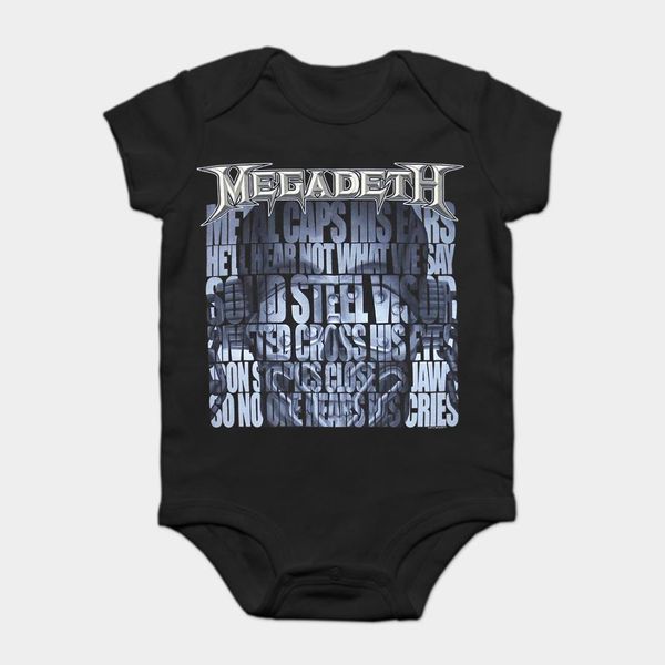 baby onesie baby bodysuits kid t shirt megadeath - lyrics over rocking headphones image, Blue
baby onesie baby bodysuits kid t shirt megadeath - lyrics over rocking headphones image, Blue