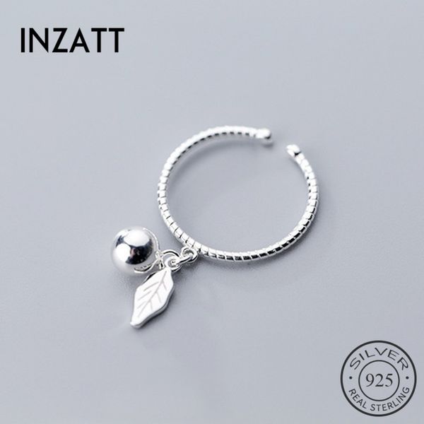 inzareal 925 sterling silver minimalist opening pendant ring light bead leaves for women party fine jewelry 2019 cute gift, Golden;silver
inzareal 925 sterling silver minimalist opening pendant ring light bead leaves for women party fine jewelry 2019 cute gift, Golden;silver