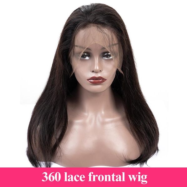 360 lace frontal wig 150% density 24 inch peruvian straight lace front human hair wigs for women non-remy lace wigs, Black
360 lace frontal wig 150% density 24 inch peruvian straight lace front human hair wigs for women non-remy lace wigs, Black