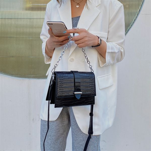 elegant handbags crocodile pattern chain handbags 2020 new small baguette bags brief tide delicate shoulder messenger bag
elegant handbags crocodile pattern chain handbags 2020 new small baguette bags brief tide delicate shoulder messenger bag