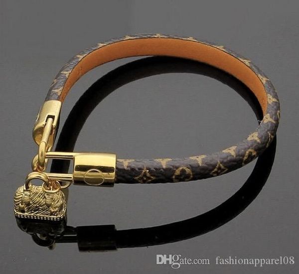 brand bracelets fashion design round genuine leather bracelets with gold bag for women and men flower print bracelet jewelry, Black
brand bracelets fashion design round genuine leather bracelets with gold bag for women and men flower print bracelet jewelry, Black