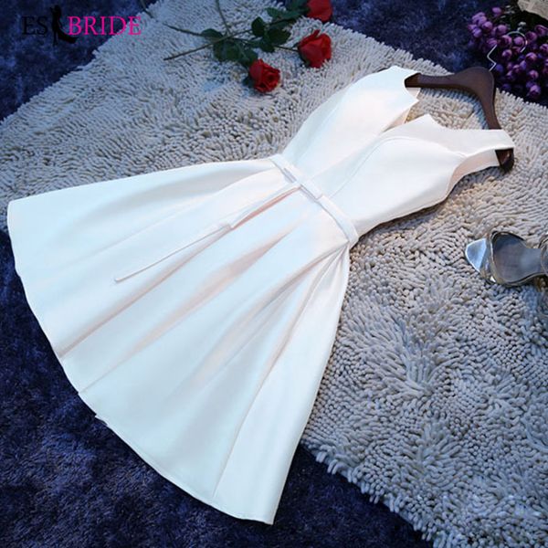 student party short formal dresses evening gown simple a-line casual muslim evening dresses elegant white dress es2502, White;black
student party short formal dresses evening gown simple a-line casual muslim evening dresses elegant white dress es2502, White;black