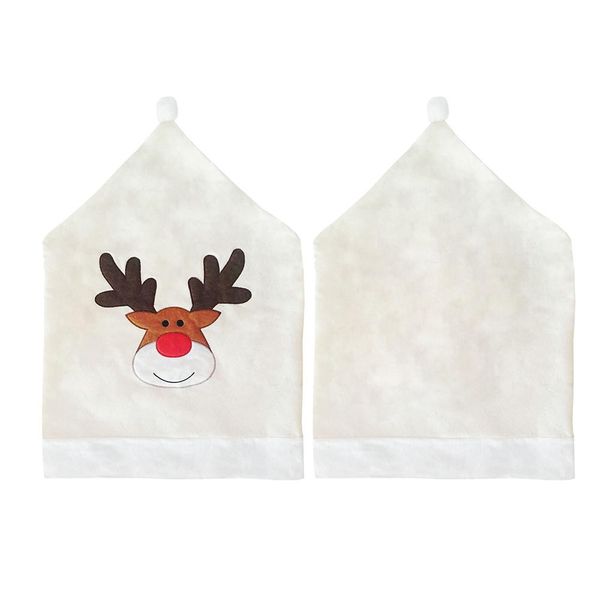 60x50cm white christmas chair covers cartoon santa claus deer dining chair back covers xmas christmas decorations for home
60x50cm white christmas chair covers cartoon santa claus deer dining chair back covers xmas christmas decorations for home