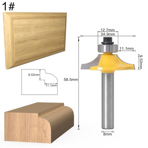 8mm shank classic euro style door front edge router bit trimming wood end mill for woodwork cutter power tools
8mm shank classic euro style door front edge router bit trimming wood end mill for woodwork cutter power tools