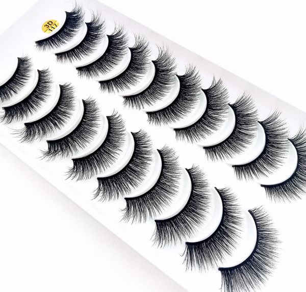 2019 new 10 pairs 100% real mink eyelashes 3d natural false eyelashes mink lashes soft eyelash extension makeup kit cilios 3d-117
2019 new 10 pairs 100% real mink eyelashes 3d natural false eyelashes mink lashes soft eyelash extension makeup kit cilios 3d-117