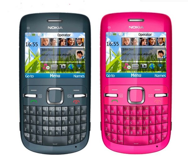 c3 original nokia c3-00 wifi 2mp camera bluetooth fm jave 2g gsm unlock refurbished mobile phone
c3 original nokia c3-00 wifi 2mp camera bluetooth fm jave 2g gsm unlock refurbished mobile phone