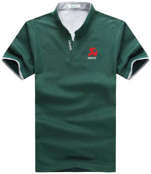 summer clothing tshirt men solid color slim fit short sleeve t shirt men mandarin collar akrapovic printed casual polo, White;black
summer clothing tshirt men solid color slim fit short sleeve t shirt men mandarin collar akrapovic printed casual polo, White;black