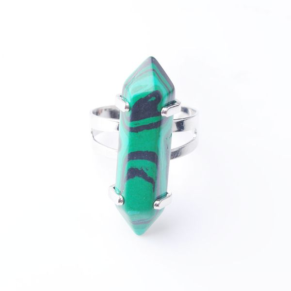 wojiaer unique ring for women natural malachite stone beads rings silver color party jewelry 1pcs dx3013, Golden;silver
wojiaer unique ring for women natural malachite stone beads rings silver color party jewelry 1pcs dx3013, Golden;silver