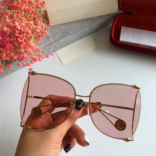 wholesale- designer sunglasses 0252 large frame round metal hollow frame light-colored decorative sunglasses popular style, White;black
wholesale- designer sunglasses 0252 large frame round metal hollow frame light-colored decorative sunglasses popular style, White;black