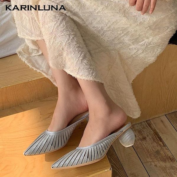 karin 2020 design bling women mules sandals strange style heels pointed toe pumps summer casual women shoes, Black
karin 2020 design bling women mules sandals strange style heels pointed toe pumps summer casual women shoes, Black