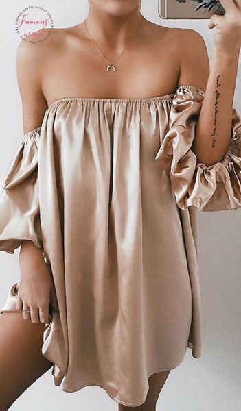 new 2019 casual women shirts dress elegant off shoulder dresses short summer vestidos holiday dress women, Black;gray
new 2019 casual women shirts dress elegant off shoulder dresses short summer vestidos holiday dress women, Black;gray