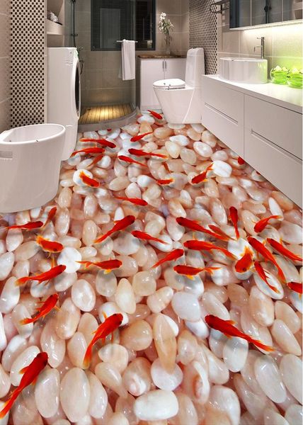 3d pvc flooring custom p waterproof self-adhesive floor stream water cobblestone goldfish bedroom home decor wallpaper for walls 3 d
3d pvc flooring custom p waterproof self-adhesive floor stream water cobblestone goldfish bedroom home decor wallpaper for walls 3 d