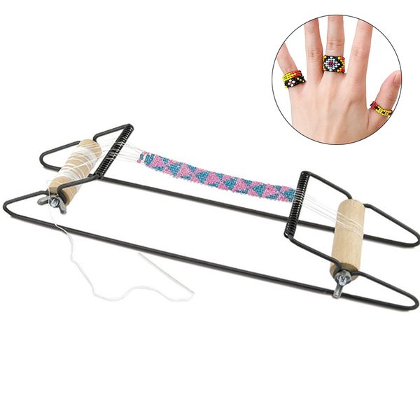 wood weaving beading loom set for jewelry bracelets necklaces make diy handmade knitting machine gifts for kids, Black
wood weaving beading loom set for jewelry bracelets necklaces make diy handmade knitting machine gifts for kids, Black