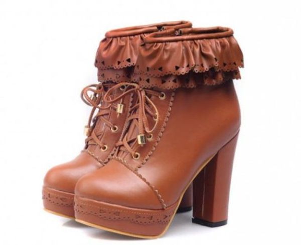 2018 women's boots in winter with new style high heel coarse heel waterproof table keep warm non-slip, Black
2018 women's boots in winter with new style high heel coarse heel waterproof table keep warm non-slip, Black